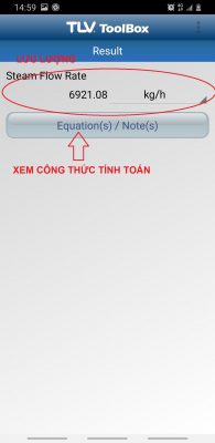 TÍNH LƯU LƯỢNG HƠI NÓNG QUA VAN GIẢM ÁP
