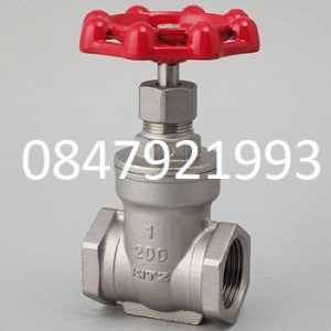 VAN CẦU INOX NỐI REN UCL KITZ 